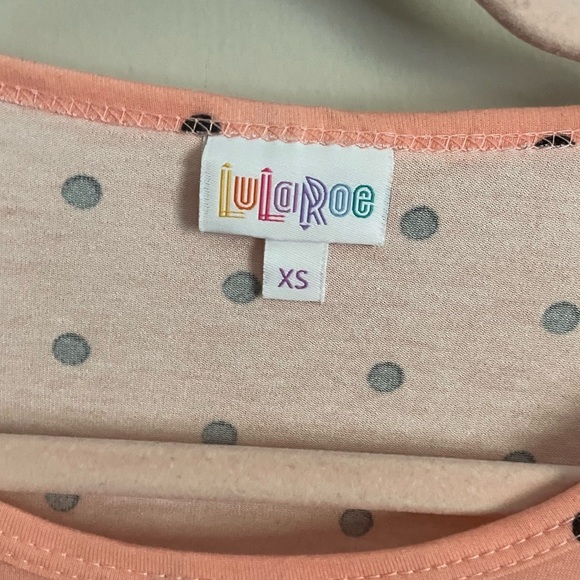 Lularoe Polka Dot Irma Oversized Tunic - Picture 3 of 7